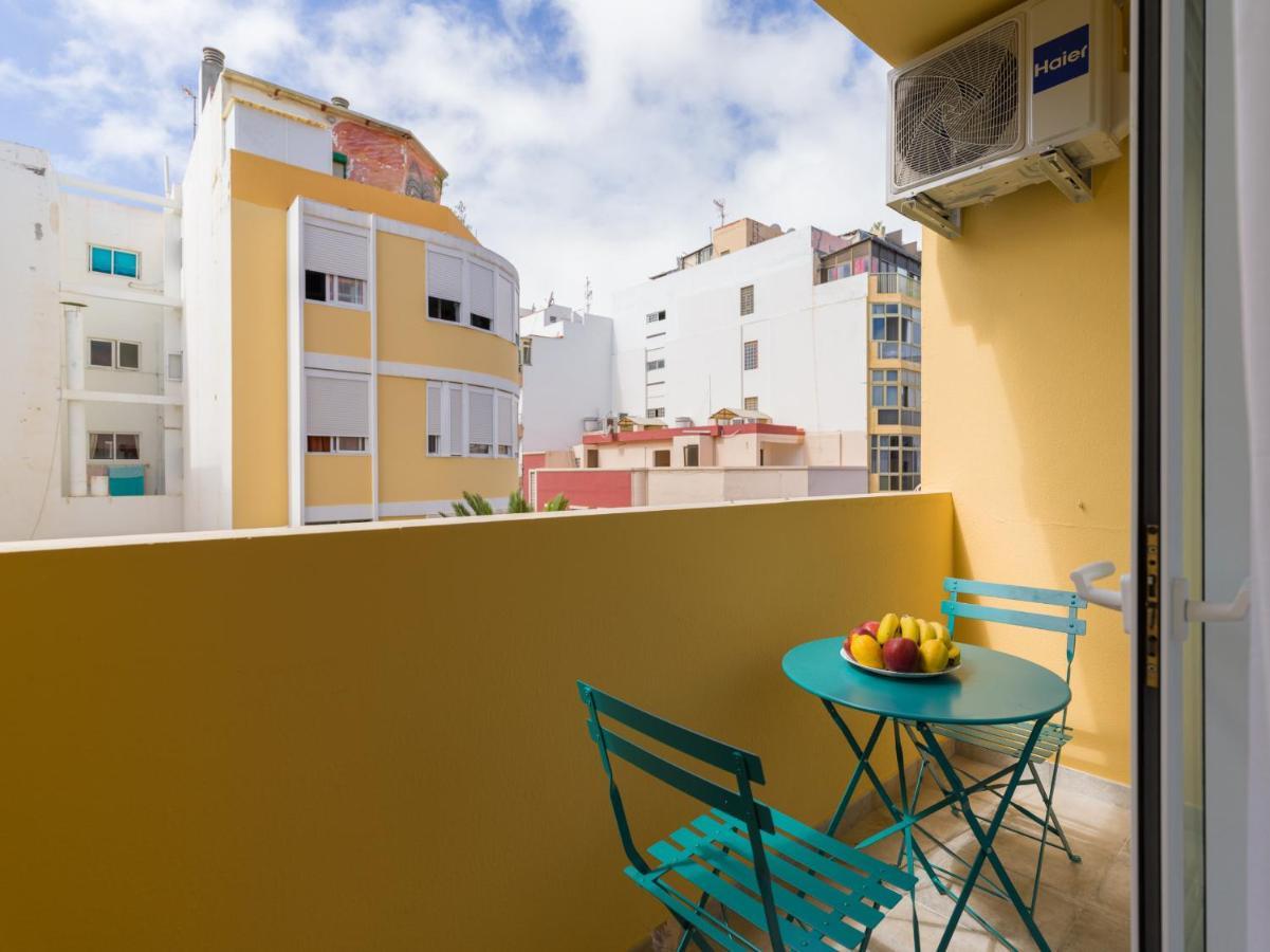 大加那利岛拉斯帕尔马斯Apartamento Sol Canteras Con Terraza公寓 外观 照片